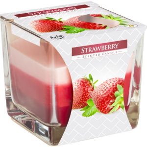 Rainbow Jar Candle - Strawberry