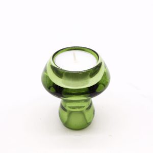 Mushroom Flip Dinner Candle / Tealight Holder - Garden Jade