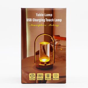 Touch Lamp - Crystal Lantern- USB (C) - Rechargable (2000 Watt)