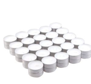 50x Unscented Tealight (4hr)