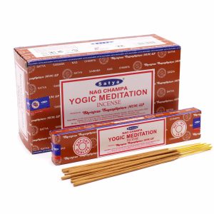 Bâtonnets d'encens Satya 15g - Méditation yogique